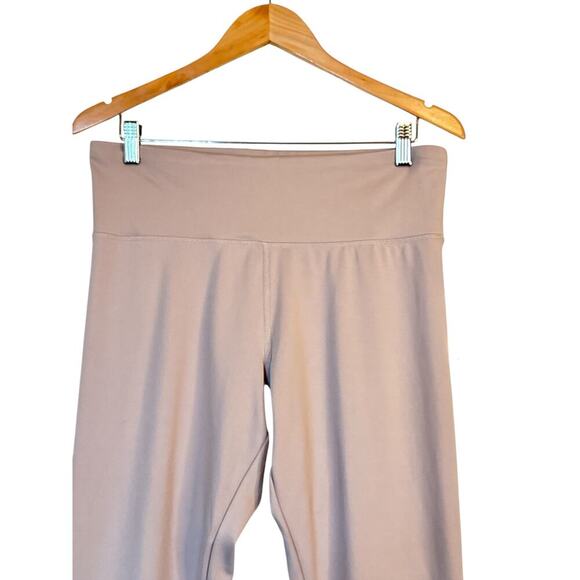 Jockey Women's Sueded Soft High Waisted Interlock 7/8 Leggings Size 14 Taupe NWT - Picture 3 of 8